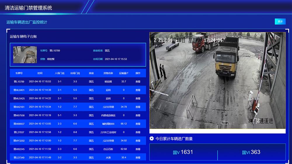 清潔運輸門禁管理系統(tǒng)